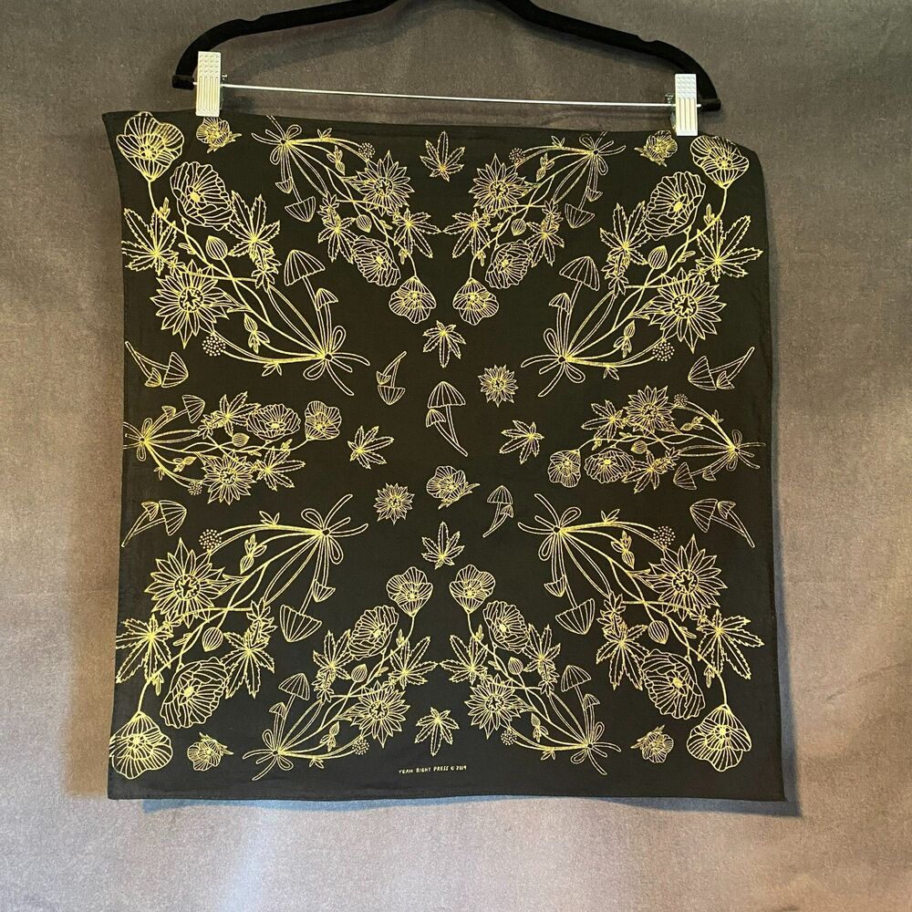 Yeah Right Press Psychoactive Plants Limited Edition Bandana